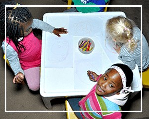Cottontails Nursery School creative activity